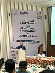 National Conference on Monitoring, Evaluation & learning 2024, 2-3 May 2024